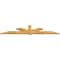 Ekena Millwork Kennewick Rough Sawn Timber Gable Bracket, Western Red Cedar, 108"W x 22"H x 2"D x 6"F, 5/12 Pitch GBW108X22X0206KEN00RWR - alternate 2